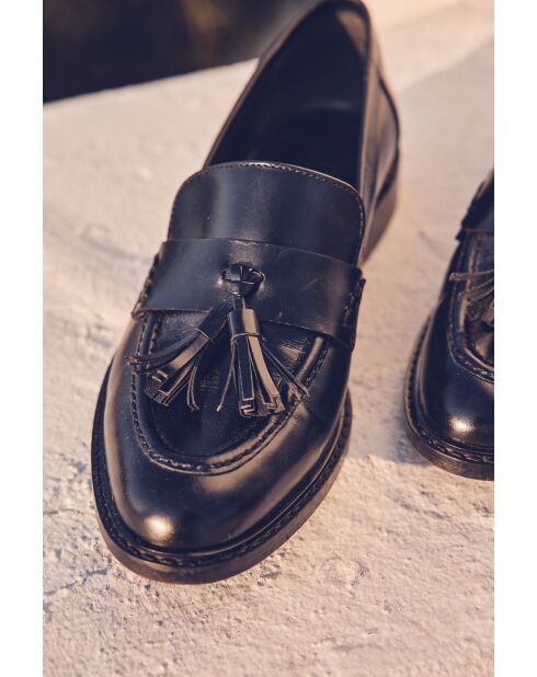 Mocassins Rosa noir