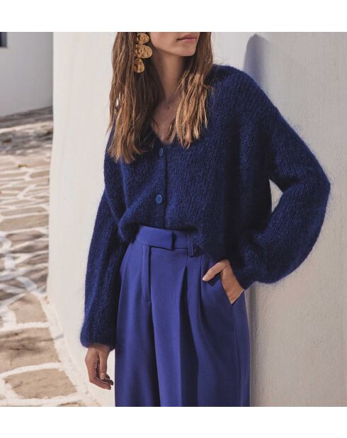 Cardigan Chelton blu royal
