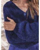 Cardigan Chelton blu royal