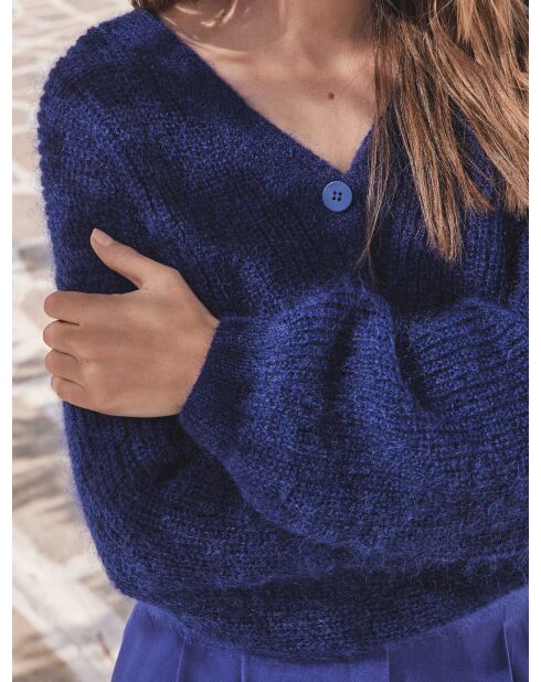 Cardigan Chelton blu royal