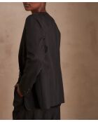 Chaqueta de traje negra Sally B