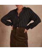 Chemisier Betsy Ch rayure kaki