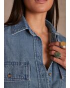 Clara Ch leicht gewaschenes Jeanshemd