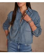 Clara Ch leicht gewaschenes Jeanshemd