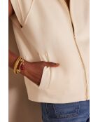 Crèmekleurige jas Batista