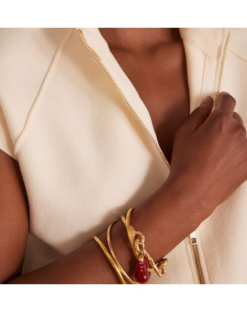 Crèmekleurige jas Batista