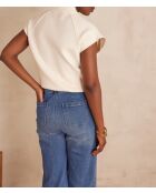 Crèmekleurige jas Batista