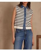 Ecrufarbene Jacke Swan