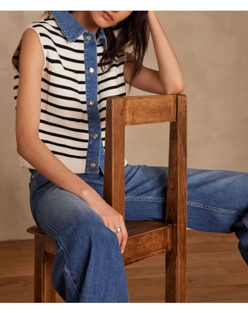 Ecrufarbene Jacke Swan