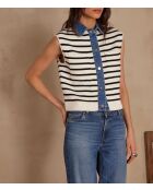 Ecrufarbene Jacke Swan