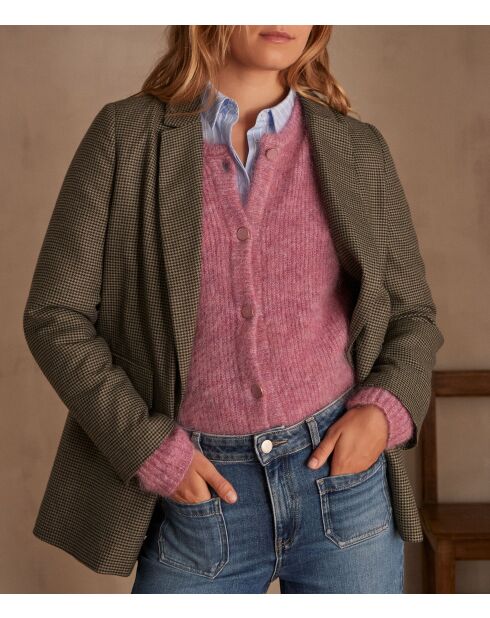 Nelia B Sherlock kaki colbert