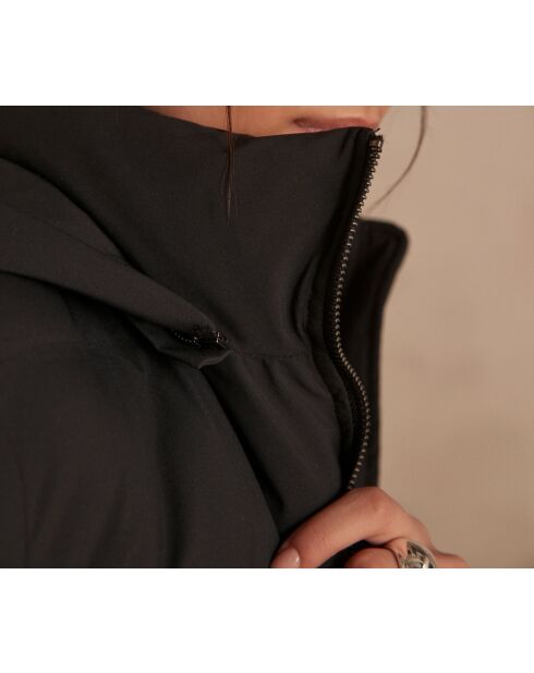 Schwarze Daunenjacke Melissa