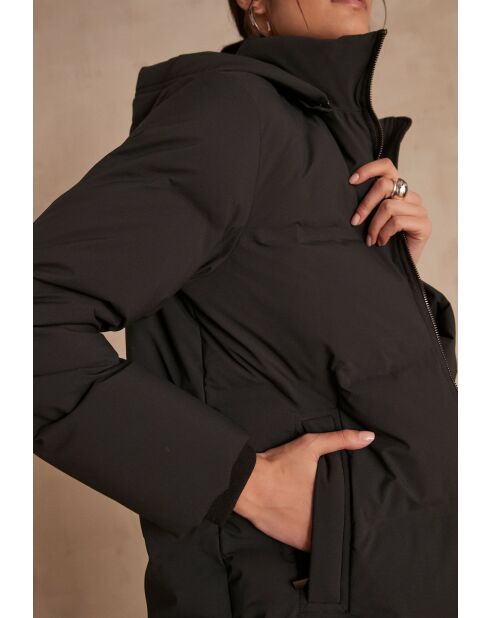 Schwarze Daunenjacke Melissa