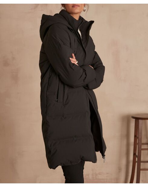 Schwarze Daunenjacke Melissa