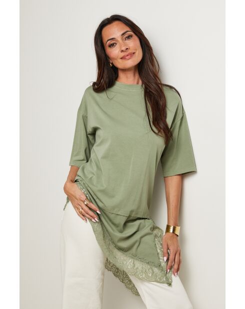 Tunique Saphira 100% Coton verte