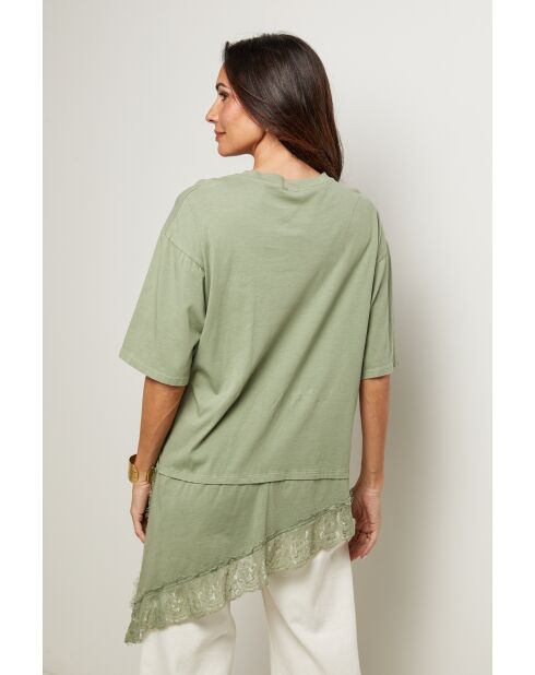 Tunique Saphira 100% Coton verte
