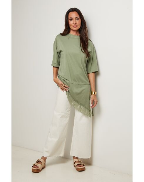 Tunique Saphira 100% Coton verte