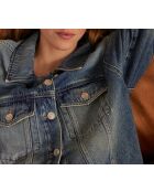 Blouson Clem Bl denim délavé clair