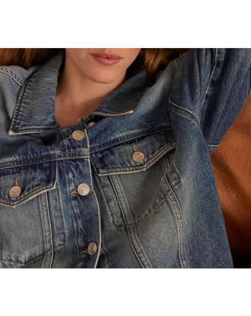 Blouson Clem Bl denim délavé clair