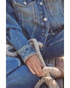 Blouson Clem Bl denim délavé clair