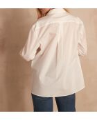 Trinity CH schlichte weiße Bluse