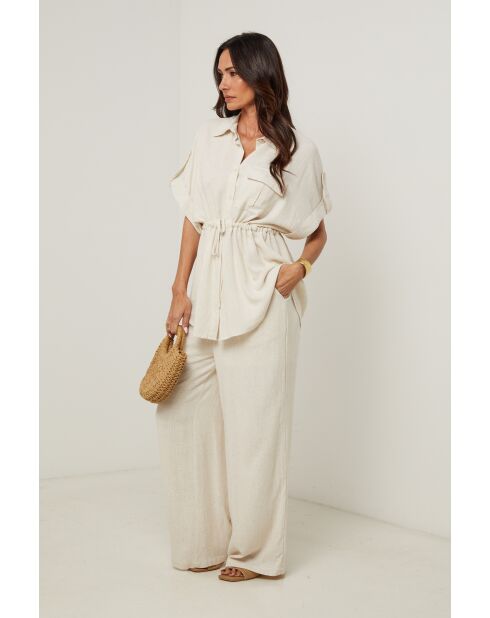 Set Rosélie Linen beige