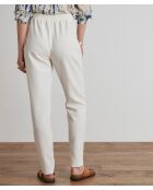 Flynn 3P Lichte crèmekleurige broek