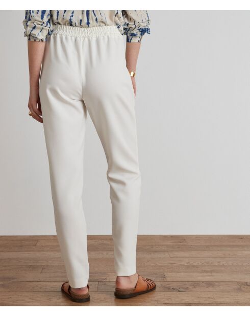 Flynn 3P Lichte crèmekleurige broek