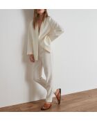 Flynn 3P Lichte crèmekleurige broek