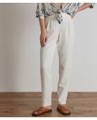 Flynn 3P Lichte crèmekleurige broek