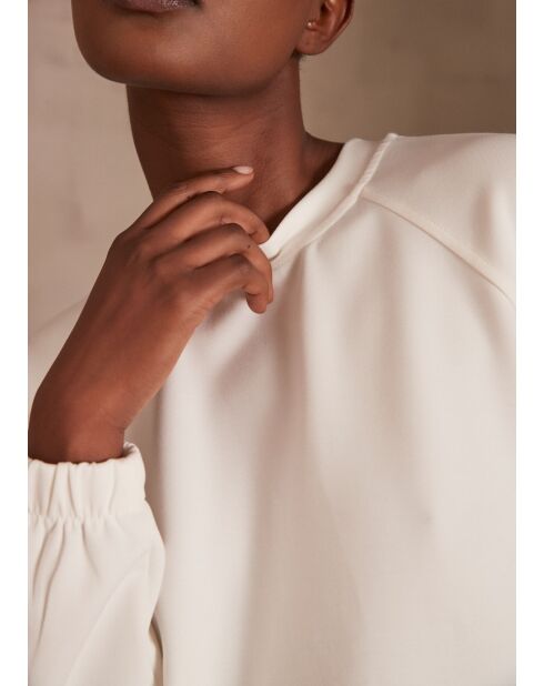 Sudadera Thelma crema