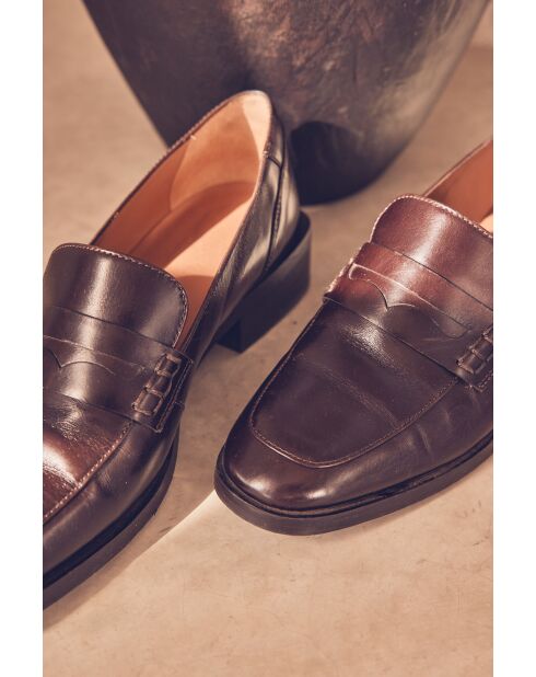 Mocassins Robin chocolat