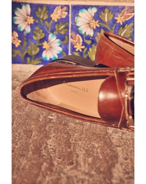 Mocassins Lison camel clair