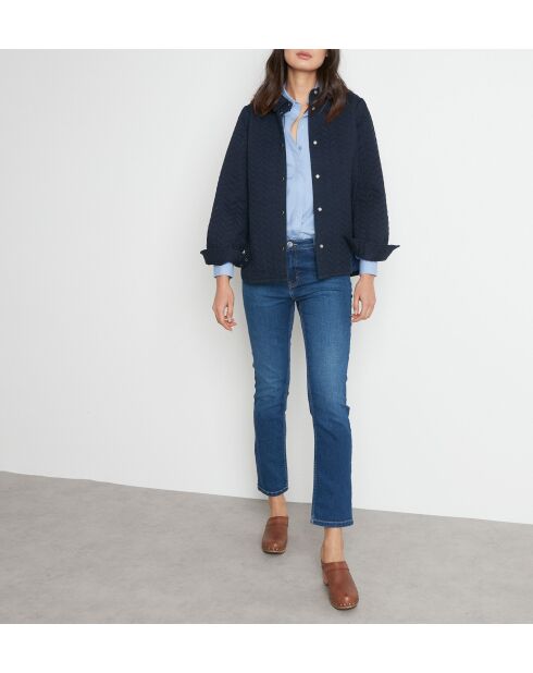 Blusa azul mediana Esmeralda CH