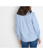 Blusa azul mediana Esmeralda CH