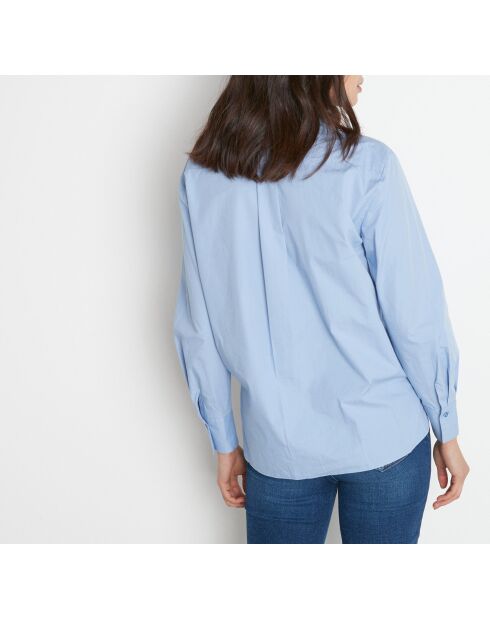 Blusa azul mediana Esmeralda CH