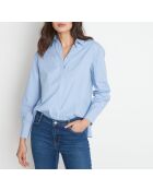 Blusa azul mediana Esmeralda CH