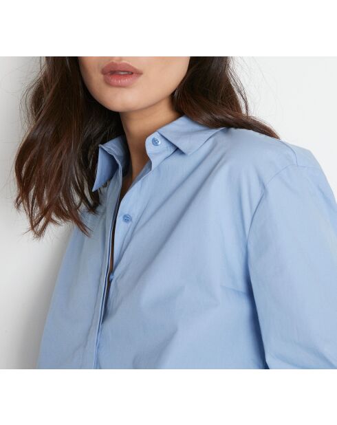 Blusa azul mediana Esmeralda CH