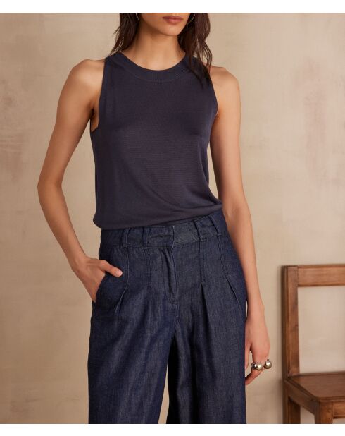 Lola tanktop in antraciet