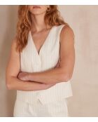 Abel Gi Gestreifte String-Jacke