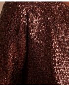 Giacca glitterata bordeaux Bright B