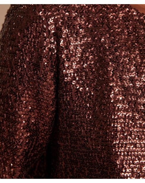 Bright B bordeauxrood glitterjack