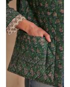 Grüne Jacke Caline B Imp aus Fichtenfell