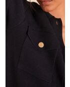 Marineblauwe jas Brooke