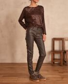 Sultan Fc dunkelbraune Hose