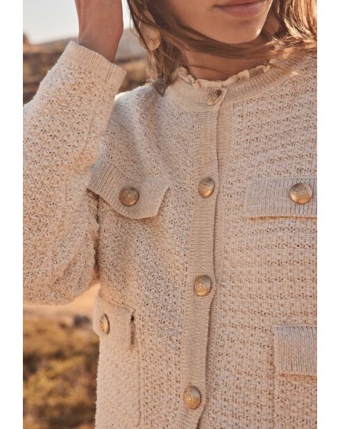 Goldfarbene Jacke Lily