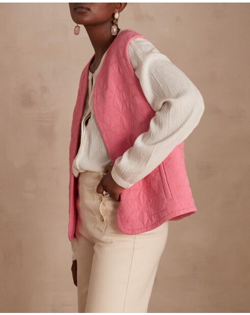 Bambi Bis Gi lichtroze jas