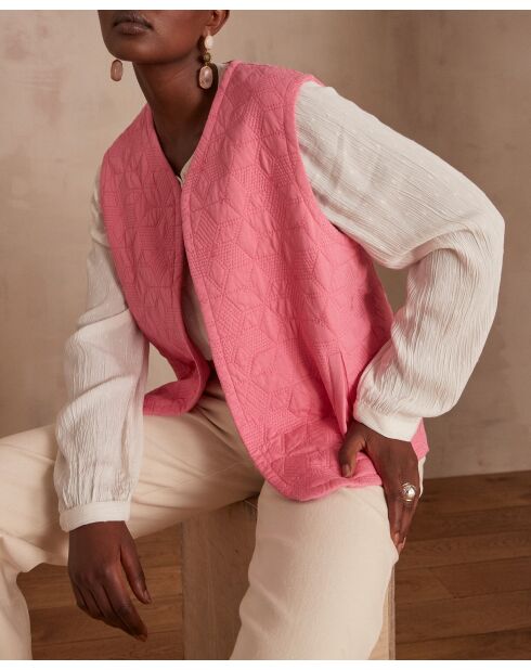 Bambi Bis Gi lichtroze jas