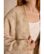 Caroline B Jacq beige jas