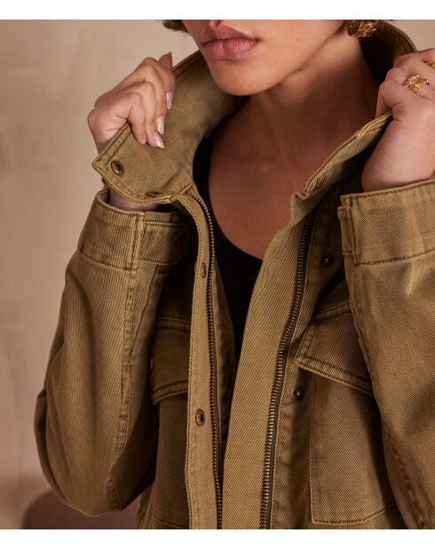 Chaqueta sobreteñida Claire B Leaf